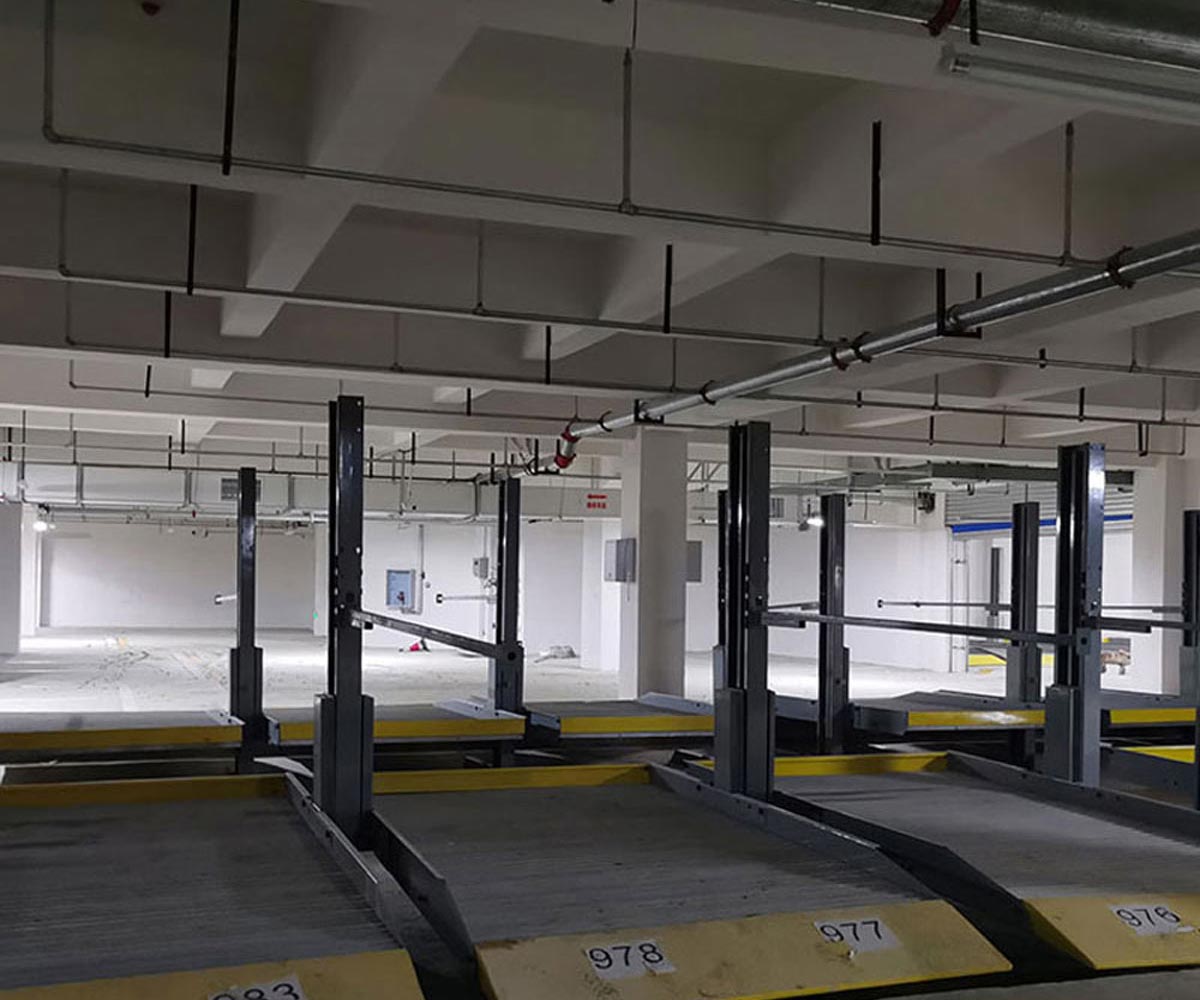 沅江二層升降式機械立體車庫收購