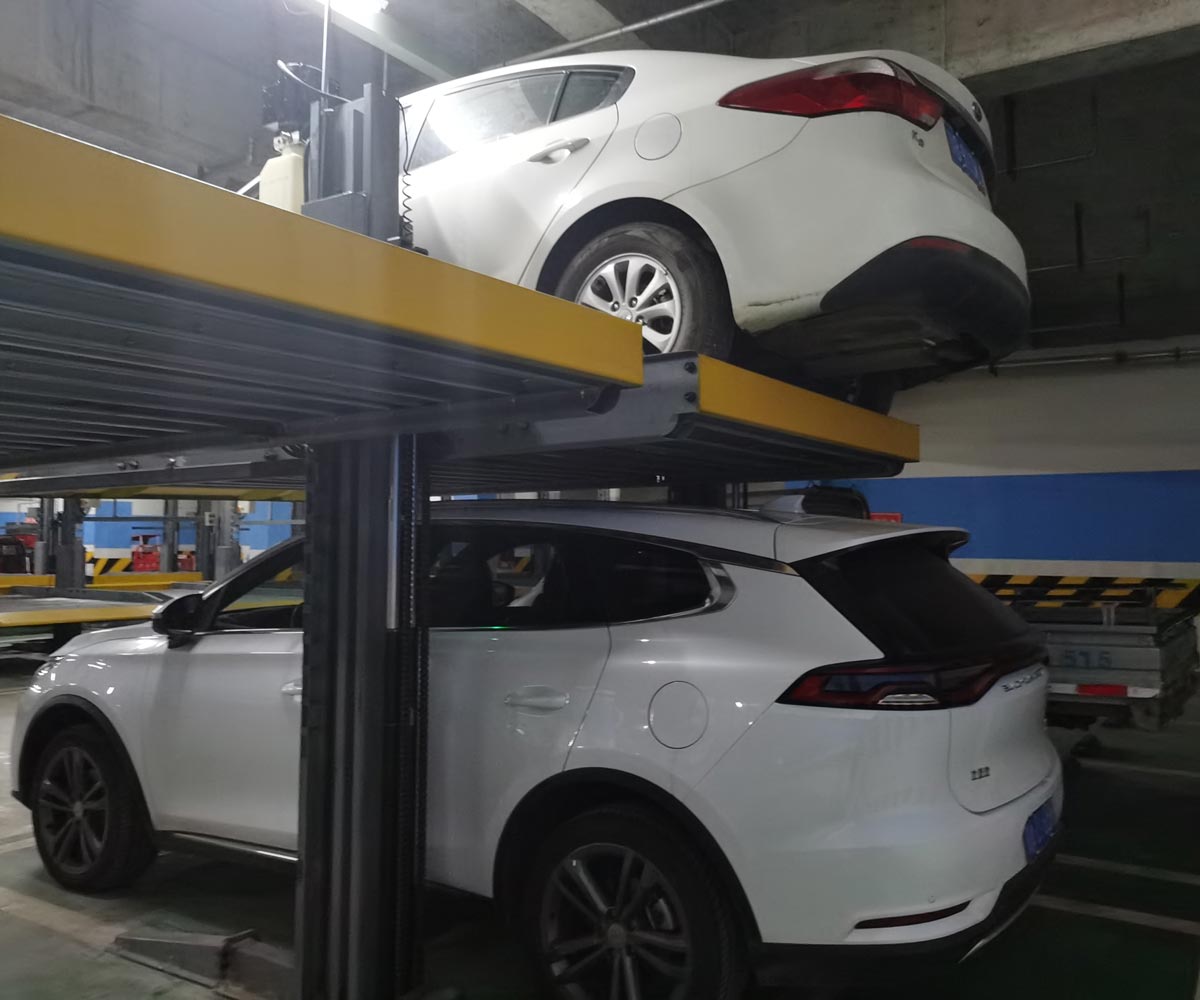 臨潭兩柱簡易升降式立體車庫